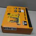 18GA Brad Nailer for De-Walt 20V Battery, 2 in 1 Cordless Nail Gun/Staples Gun with Depth Adjustment, Electric Nailer with 1000 Nails & Staples for Home Improvement, DIY and Woodworking(No Battery)