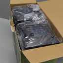 Dynaming 8 Pack Solar Post Cap Lights, Outdoor Decorative Post Solar Lights Black Shell Caps Fit 4x4 5x5 6x6 Vinyl/Wooden Posts, Brightness Warm White LED Lighting for Garden Fence Deck Patio