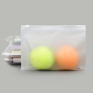 Svaldo Frosted Zipper Packaging Bags, 30Pcs 7.87x5.51 inch Resealable Small Plastic Zip Bags with Slider Closure for Shipping Socks, Underpants, Ties, 3 Mil with Vent Holes