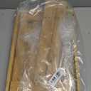 Bamboo Shower Bench, Shower Chair with Non-Slip Feet Storage Shelf Safe and Stable, Kids Adults Wooden Stool for Bathroom, Bedside, Living Room, Spa (10.98"D x 15.75"W x 16.14"H)