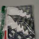 Christmas Tree Skirt Buffalo Plaid Xmas Tree Skirts Mat Rustic Vintage Farmhouse Christmas Decoration for Merry Christmas Holiday Party Indoor Outdoor (Green Buffalo Plaid, 48in)