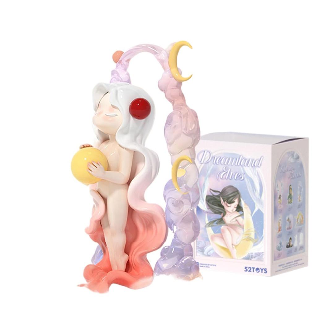 Sleep Dreamland Elves Series Blind Box Action Figures Mystery Box Cute Random Toys Birthday Gift Christmas Collectible Toy for Desktop Ornaments, 1PC