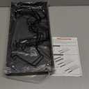 Pull Out Pots and Pans Organizer Under Cabinet, Sliding Lid Holder and Pan Rack in Kitchen, Slide Out inside Cabinet Storage for Pot Lid, Bakeware, Dishes, 8 Adjustable Dividers, 1 Pack Black