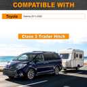 Class 3 Trailer Hitch 2" Receiver Fits 2011-2020 Toyota Sienna 13343