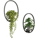 2 Pack Plant Stand Indoor Outdoor Hanging Planters for Plants Wall Plant Holder for Indoor Plants Plant Frames Wall Decor for Livingroom Bedroom Balcony Patio