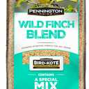 Pennington Pride Wild Finch Blend, Wild Bird Seed for Outside Feeders, Special Mix for a Variety of Musical & Colorful Songbirds, Great Bird Food to Use as Year-Round Feed, 10-lb. Bag