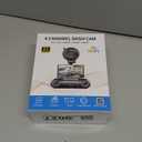 ENLIK Dash Cam Front and Rear 360 Dashcam 4 Channel Car Camera Dash Camera for Cars, QHD 2K+1080P*3 Camara with 128GB Card, 5G WiFi &APP Control, Night Vision/G-Sensor, 168Wide Angle, Parking Mode (Black)