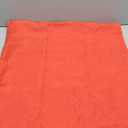 MIULEE Pack of 2 Decorative Outdoor Solid Waterproof Throw Pillow Covers Euro Sham Faux Linen Garden Farmhouse Cushion Cases for Summer Patio Tent Balcony Couch Sofa 24x24 Inch Red