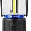 LUXPRO 3C Rugged 750 Lumen LED Lantern - Battery Powered for Up to 90 Hours of Use - Dimmable LED Light with IPX4 Water-Resistant Rating