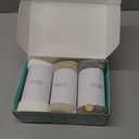 YFONG 3 Pack Large Microfiber Hair Towel Wrap, 30" x 10" Anti Frizz Quick Dry Hair Towels for Women Long, Curly, Thick Hair, Super Absorbent Hair Turban for Wet Hair (Grey, White, Camel)