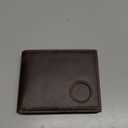 Mens Wallet with AirTag holder,Genuine Leather Bifold Wallets for Men RFID Blocking With 2 ID Window and 12 Cards Holders Gift Box (Coffee Brown)