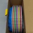 NATIONAL GEOGRAPHIC Stepping Stones for Kids 6 Durable Non-Slip Stones Encourage Toddler Balance & Gross Motor Skills, Indoor & Outdoor Toys, Balance Stones, Obstacle Course 