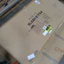 SereneLife 58in Powered Air Hockey Table Upgraded 700mA 12v 2X Powerful Motor, 4 Player 4 Pucks 2 Pushers, Full-Size Arcade Style, Inline Power Switch and Battery Free Digital LED Score Board (Blue)