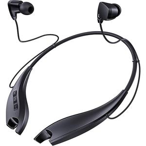 YOSDOM Neckband Bluetooth Headphones, Around The Neck Headphones 24H+ Playtime, Bluetooth Headsets with Call Vibration, Shark Jaw Design Wireless Earbuds+Noise Isolation/Builtin Mic/IPX7 Waterproof