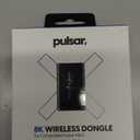 Pulsar Gaming Gears  8K Wireless Dongle, UltraFast 8000Hz Polling Rate, Extreme Precision & Responsiveness (Black)