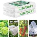 9.8450FT Garden Mesh Netting,Ultra Fine Plants Cover Protection from Anti Birds,Bugs,Cicadas,and Insects-Pest Barrier for Blueberry Bushes,Vegetable,Fruit Tree,Flowers,Raised Bed