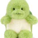 PEACH CAT Turtle Stuffed Animal Cute Plushies Small Plush Toys Gifts for Kids Green