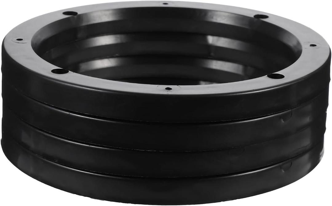 2 pairs Car Speaker Spacers Universal Auto Speaker Adapter Rings Custom Installation