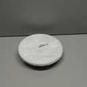 getstar 10.5 Ceramic Dinner Plates, Set of 4, Microwave & Dishwasher Safe, Salad Pasta Deep Plates with Embossments Set of 4