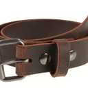 The Retro Rider - Mens Classic Leather Belt, 1 1/2" width, Made in the USA (38" (Pants 34 - 35), Crazy Horse)