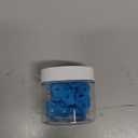 50PCS Replacement Elastic Straps for Anti-snoring Appliance 100% Latex Free (Blue, 14mm)