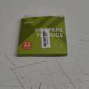 Rabenda 12 Pcs Rug Tape, Non Slip Rug Pads Grippers for Hardwood Floors and Tiles, Reusable Carpet Tape for Area Rugs, Double-Sided Adhesive Rug Stickers Keep Corners Flat (Black)