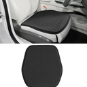Gel Car Seat Cushion, Non-Slip & Comfortable Automotive Chair Protector Pad for Driving, Breathable Vehicle Interior Mat Cover Accessories, Universal for SUV Sedan Truck (Black)