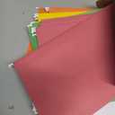 50 Legal Hanging File Folders, 50 Reinforced Hang Folders, Designed for Home and Office Color Coded File Organization, Legal Size, Assorted Colors, 50 Pack