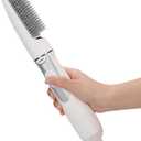 Dual Voltage Hair Dryer Brush, Travel Hot Air Brush Mini, Blow Dryer Ionic Straightener Curler Styler Blowout Hair Tools
