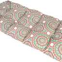 Outdoor Bench Cushion 48 inch, Patio Outdoor Bench Cushion Outdoor, Patio Furniture Chair Cushion Bench Pad, Porch Swing Cushion with Ties, 48 * 18 * 3inch, Vintage Court Flower