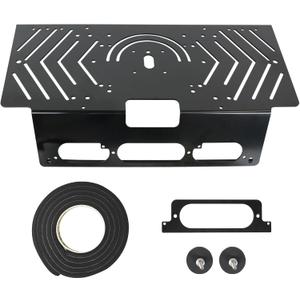 Drill-Free Light Bar Mount, Magnetic & Bolt-On Light Bar Mounting Brackets, Compatible with Ford F150 (2015+), F250 - F550 (2017+) Replace for Ford Accessories, Wireless CB Antenna Mount