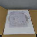 Vinaco Boho Tripod Floor Lamp with Shelf, Double Lampshades Mid-Century Standing Lamps, 3 Color Temperatures Wicker Floor Lamp, Foot Switch Rattan Tall Lamps for Bedroom, Living Room, Office