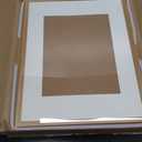 16x20 Picture Frame, Solid Oak Wood 16x20 Frames with Mat to 11x14, 16x20 in - 1P