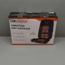 10 Vibration Motors, Massage Seat Cushion with Heat,Back Massager for Chair Back Massager Heated Seat Cover Massage Chair Pad for Pain Relief Home Office Use