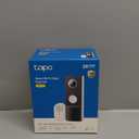 Tapo 2K+ Wired or Battery Powered Smart Video Doorbell with Chime - 180 Field of View, Person/Vehicle/Package Detection, Ring Call, 2-Way Audio, Subscription-Free Local Storage or Optional Cloud,D225