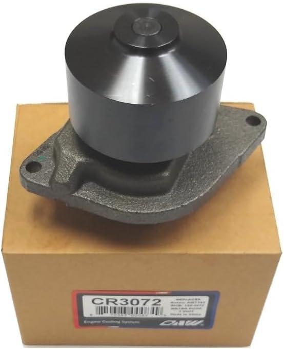 OAW CR3072 Engine Water Pump for 89-10 Dodge RAM 2500 3500 W250 W350 D250 D350 Pickup 5.9L Diesel Cummins Turbocharged Engine w/ 7-blade Impeller Replace OE# 3960342 50109644AA 50109644AB