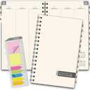 ESSENTIAL 2026 Monthly & Weekly Planner with Tabs, 5"x8": 14 Months (November 2025 - December 2026), Professional, Simple, Easy-to-Use Design and Frosted Poly Cover for Extra Protection (Frosted)