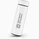 500ml Smart Water Bottle  BPA-Free, Reusable Thermo Bottle with LED Temperature Display  Leakproof, Eco-Friendly, Plastic-Free (White)