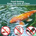 Bird Netting for Chicken Coop, Poultry Netting Over Chicken Run & Chicken Pen, Heavy Duty Nylon Nettings Reusable, UV-Resistant, Garden Netting Aviary Net Fruit Tree Nettings (EXP 05/17/29)