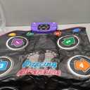 Flooyes Dance Mat Toys for 3-12 Year Old Kids, Electronic Dance Pad with Light-up 6-Button Wireless Bluetooth, Music Dance with 5 Game Modes, Birthday Toys Gifts for 3 4 5 6 7 8 9 10+ Year Old Girls