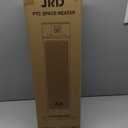 24" Space Heater, JRD Fast Heating Portable Electric Heater with Remote, Night Light, 80 Oscillation,4 Mode, Overheat&Tip-Over Protection, Ceramic Heat for Bedroom Office Indoor (Black)