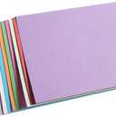 50 Pack Blank Cards Folded Cardstock Thank You Blank Greeting Cards for Invitations, Wedding, Greeting Cards, All Occasion DIY (Multicolor, 3x5)