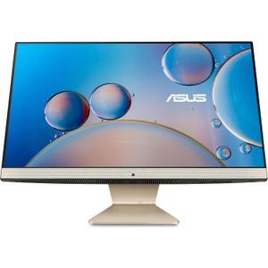 ASUS AiO M3400 All-in-One Desktop PC, 23.8-inch Full HD Anti-Glare Display, AMD Ryzen 5 5625U Processor, 8GB DDR4 RAM, 512GB NVMe PCIe, Windows 11 Home, Kensington Lock, M3400WYA-DH503