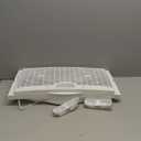 Comfort Zone 9-Inch Smart WiFi Twin Window Fan  3-Speed Dual Blade Fan with App & Voice Control, Reversible Exhaust, Cooling & Circulate Modes, Expandable 23.5" to 37", Bug Screen (White)