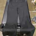 Yogipace Women's Cropped Yoga Dress Pants, Pull-On Straight Leg Work Pants, Inseam, Black, M