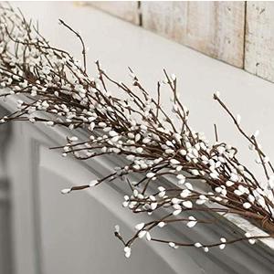 NeoL'artes 60 inch Pip Berry Garland for Holiday Craft Dcor or Celebrations Embellishing (Cream White) Easter Farmhouse Decoration