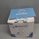 birdsnap P33 - Smart Bird Feeder with Camera Solar Powered, 2K Video Bird Camera Feeder Live with 32GB Card, AI Identify Feather Species, Auto Record in Backyard, Ideal Gift for Birds Lover (Brown)