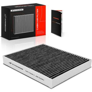 A-Premium Cabin Air Filter with Activated Carbon Compatible with Chevy, GMC, Cadillac & Buick - Camaro, Colorado, Equinox, Impala, Malibu, Silverado, Traverse, Sierra, Yukon, Escalade, ATS, Enclave