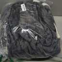 Heated Blanket Wearable Electric with Sleeves & Foot Pocket, Heating Blanket with 8 Hours Auto Off 10 Fast Heating Levels, Machine Washable, Gift Idea, 52*72+18 (Gray)