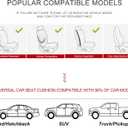 BOPUOVRE Car Seat Cover for Luxury & Comfort - PU Leather, Anti-Slip, Full Wrap Protection with Storage Pocket for Bottom Cushion - Universal Fit for 95% of Vehicles (Gray,1 Piece)